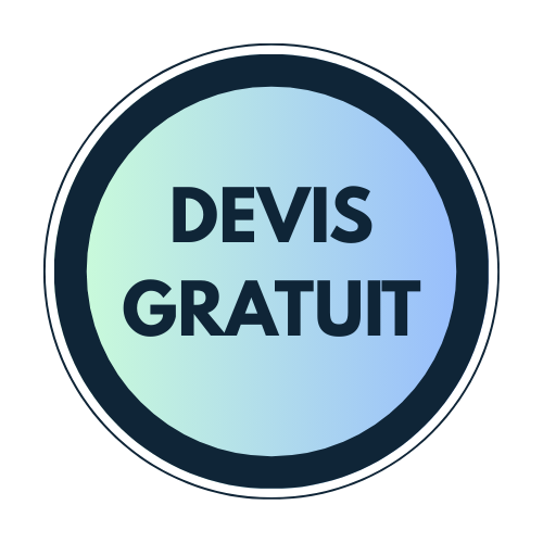 Badge devis degrade Badge devis degrade