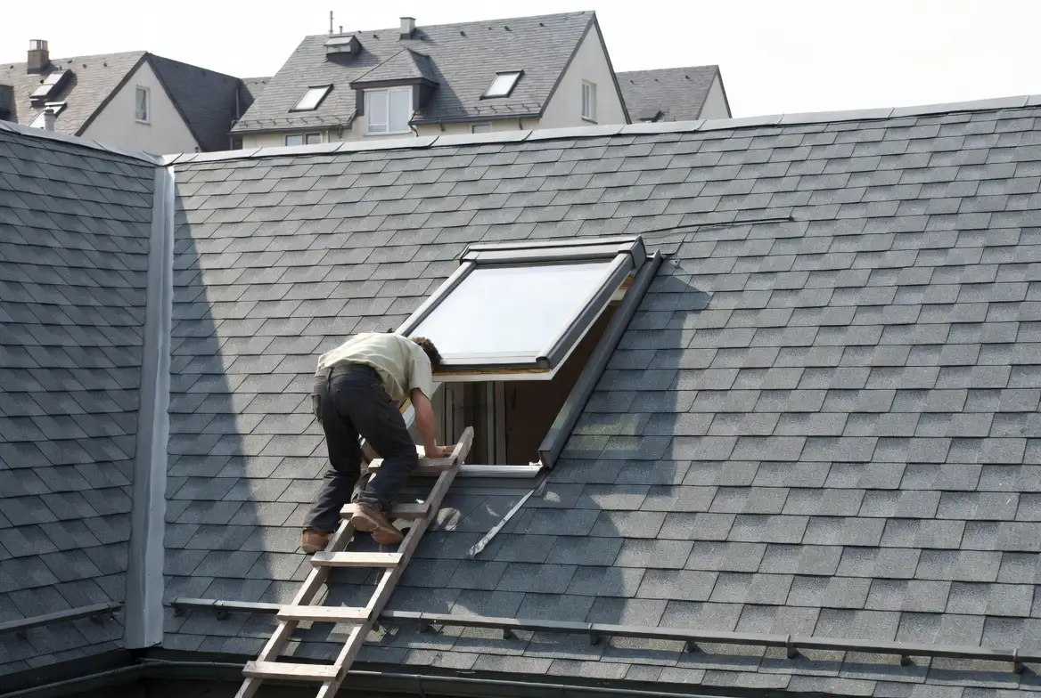 rénovation d'une fenêtre de toit à Vincennes