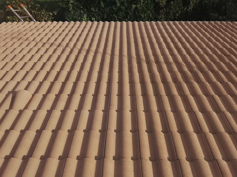 Traitement hydrofuge réalisé sur une toiture à Vincennes