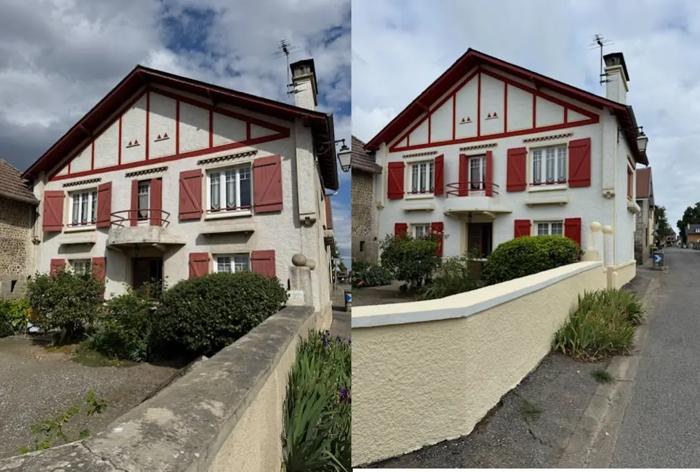 renovation-facade-apres-generation-renovation Avant/Après rénovation de la façade d'une maison par Génération Rénovation